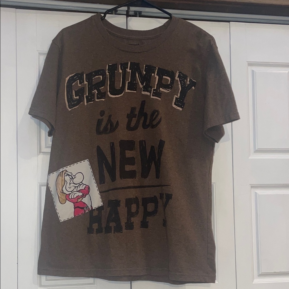 Disney Brown Grumpy Kids T-Shirt